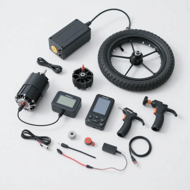 Electric Bike Conversion Kit 48V 52V 60V 72V 1000W 1200W 1500W 2000W 3000W Rear Hub Motor for E-Bike Upgrade