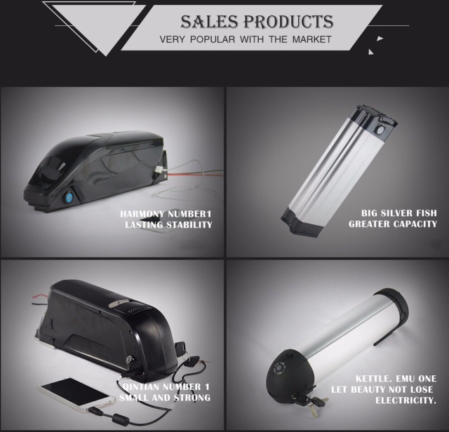 36V14.5AH Lithium Ion Battery 5P10S BMS-Protected for Electric Bike and Scooter