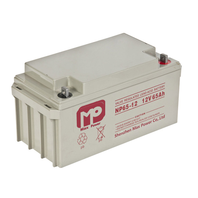 12V65AH Lead Acid Battery Valve Regulated Sealed for UPS EPS Solar Systems