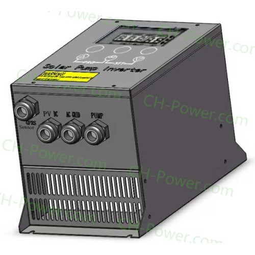 Solar Pump Inverter 1HP/750W 3Phase 220Vac MPPT VFD Controller for Solar Water Pumping Systems