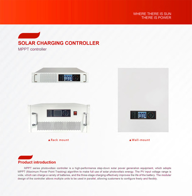 MPPT Controller High-Efficiency Solar Charge Regulator for Photovoltaic Systems