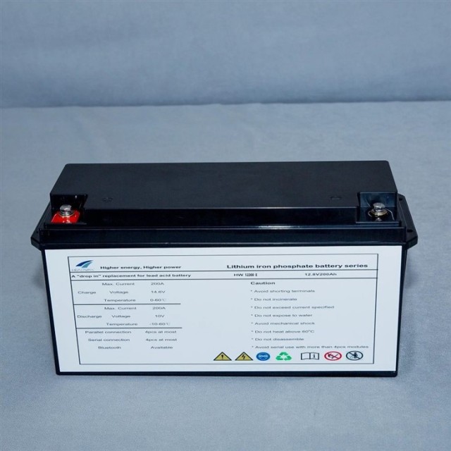 Lithium Batteries for Solar Off Grid 12.8V 100Ah/200Ah LiFePO4 Long Cycle Life for Solar Off-Grid Systems
