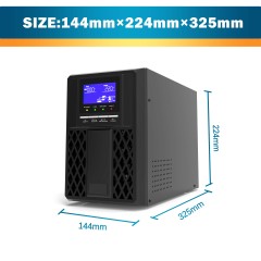 On-line UPS PX1K, PX1KL, PX2KL 1000VA 900W Pure Sine Wave for Security Monitoring Alarm OEM