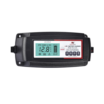 LiFePO4 Battery Charger 12V 6A Adaptive Charging for Car Motorcycle and Automotive Batteries Sunstone Power