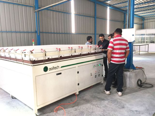 5MW Semi Auto Solar Panel Laminator Oil Heating for PV Module Manufacturing Ooitech