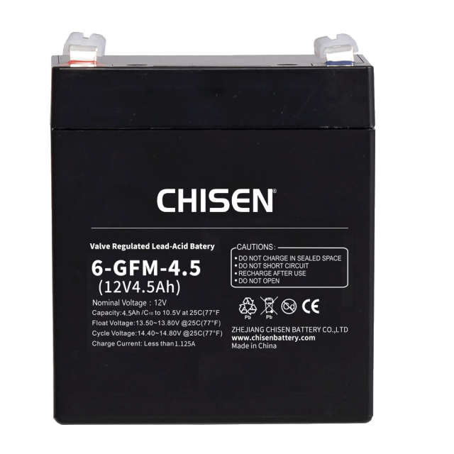 GFM Series Compact Valve-Regulated Sealed Lead-Acid Battery 12V 4.5-33Ah High-Rate Discharge for UPS Security Systems CHISEN