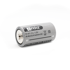 Carbon Zinc Battery C R14P 1.5V Heavy-Duty Long Shelf Life 3 Years for Radios Torches Medical Devices Kendal