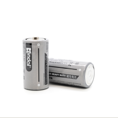 Carbon Zinc Battery C R14P 1.5V Heavy-Duty Long Shelf Life 3 Years for Radios Torches Medical Devices Kendal