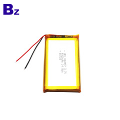 Rechargeable Li-Polymer Battery 4000mAh 3.7V with Wire for Power Bank UFX