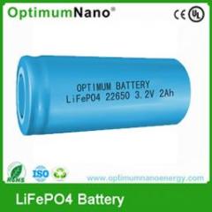 LiFePO4 22650 Rechargeable Cell 3.2V 2000mAh High Cycle Life for Solar Storage & EVs
