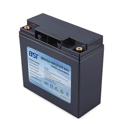 24V5.6Ah Output Power 1KW LiFePO4 Battery High-Power Lightweight UPS Backup Power Solution BST