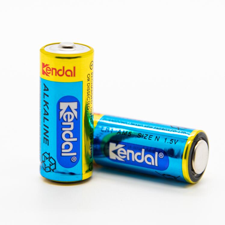 Alkaline Battery N LR1 1.5V High Capacity Long Shelf Life 5 Years for Laser Pointer Anti-Theft Devices Kendal