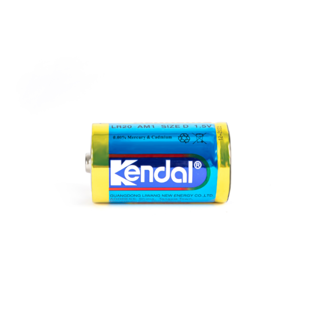 Alkaline Battery D LR20 1.5V High Capacity Long Life for Radios Flashlights Medical Devices Kendall