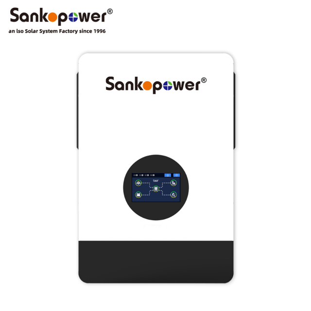 3.6Kw Off Grid MPPT Solar Inverter 24VDC 3600W Pure Sine Wave for Home & Industrial Backup Power Sankopower