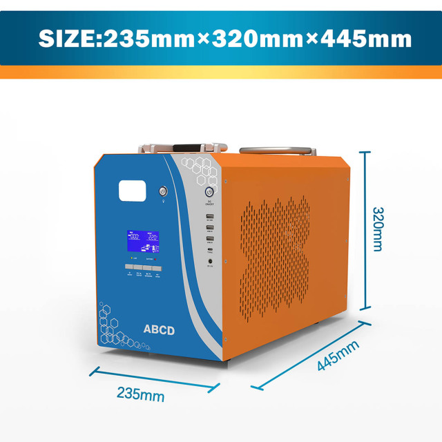 PPS UPS 100-3000WH (PPS 2K) 2000W Pure Sine Wave Portable Solar Power Station for Security Monitoring ODM/OEM