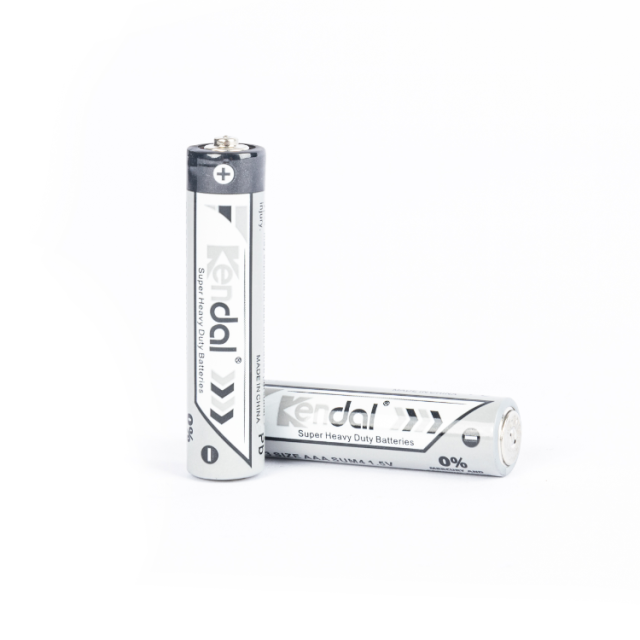 AAA R03 1.5V Carbon Zinc Battery Heavy-Duty, Long Shelf Life for Remote Controls, Clocks, Toys Kendal