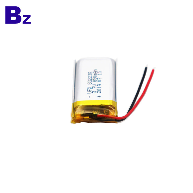 Bluetooth Speaker Li-Polymer Battery 850mAh 3.7V with Wire for Portable Audio Devices UFX