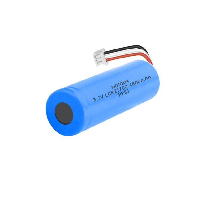 Lithium Ion Battery ICR 21700 4800mAh 3C High-Capacity Long-Life Cycle for Energy Storage and EV Applications
