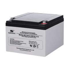 12V 26AH AGM Battery Sealed Lead Acid Rechargeable for UPS Alarm System Emergency Power Sunstone Power