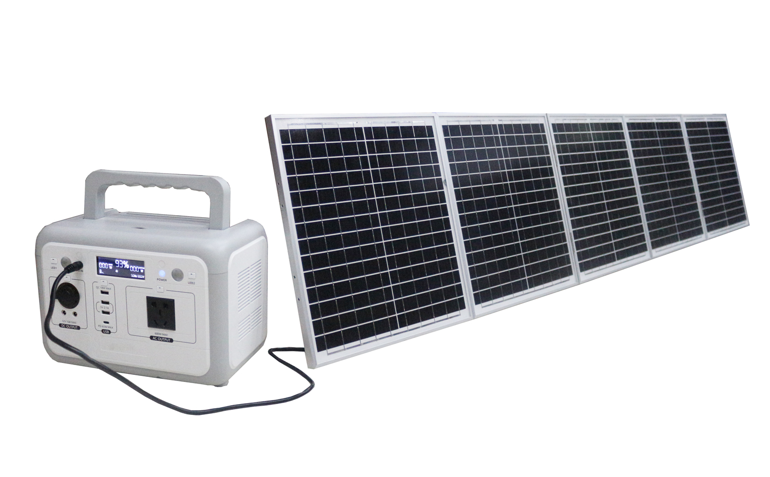 Eg007Li Portable Power Station Lightweight Off-Grid Solar Generator for Outdoor Adventures EagleBattery