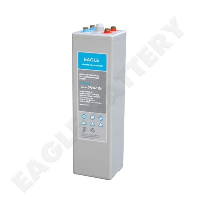 OPzV2-1500 2V 1500Ah GEL Battery with 20-Year Design Life for Renewable Energy and Telecom Applications