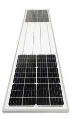 Half-cell 60W Monocrystalline Solar Panel High Efficiency 36V Anodized Aluminum Frame for Off-grid Solar Systems