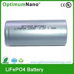 LiFePO4 22650 Rechargeable Cell 3.2V 2000mAh High Cycle Life for Solar Storage & EVs