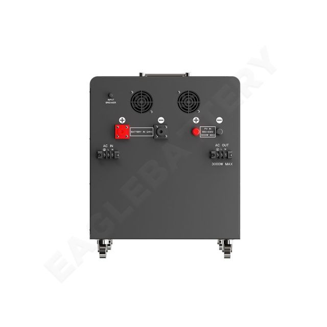 B-3000 Lead Acid Battery 24V100AH 3000W Solar Power Station for Home and Industrial Energy Storage
