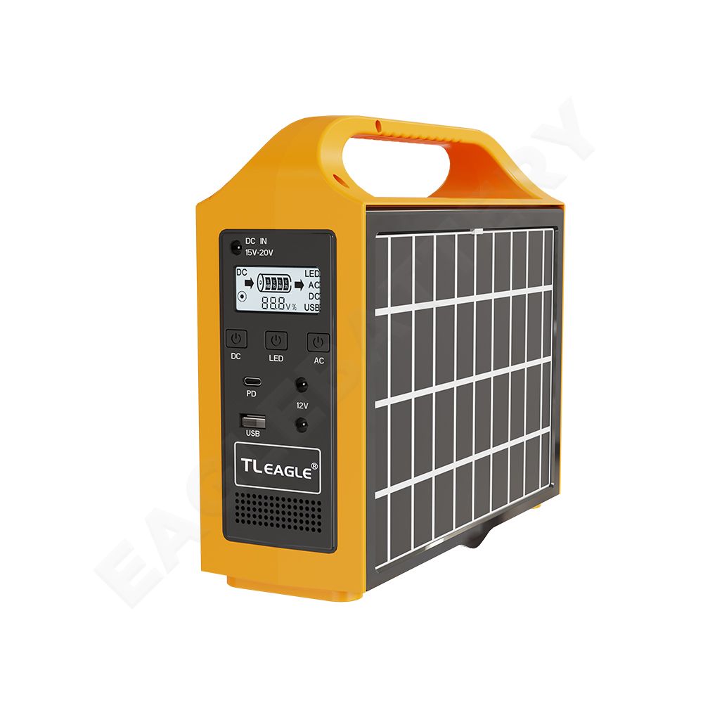 Eg013Li Portable Power Station 100W LiFePO4 Battery 12.8V 76.8Wh for Outdoor Backup Power EagleBattery