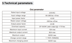 Portable Power Station 500W 1kWh 3.2V 314Ah LiFePO4 Battery for Outdoor Home Backup