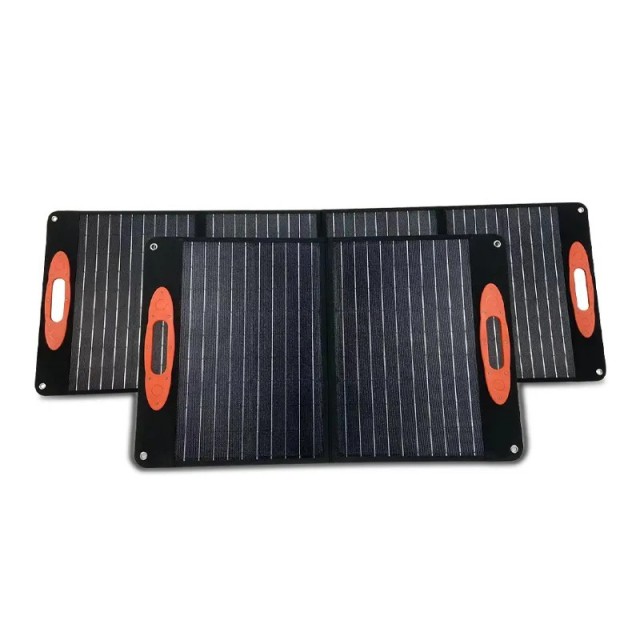 200 Watt Portable Solar Panel High Efficiency Monocrystalline Foldable for Outdoor Camping RV Use