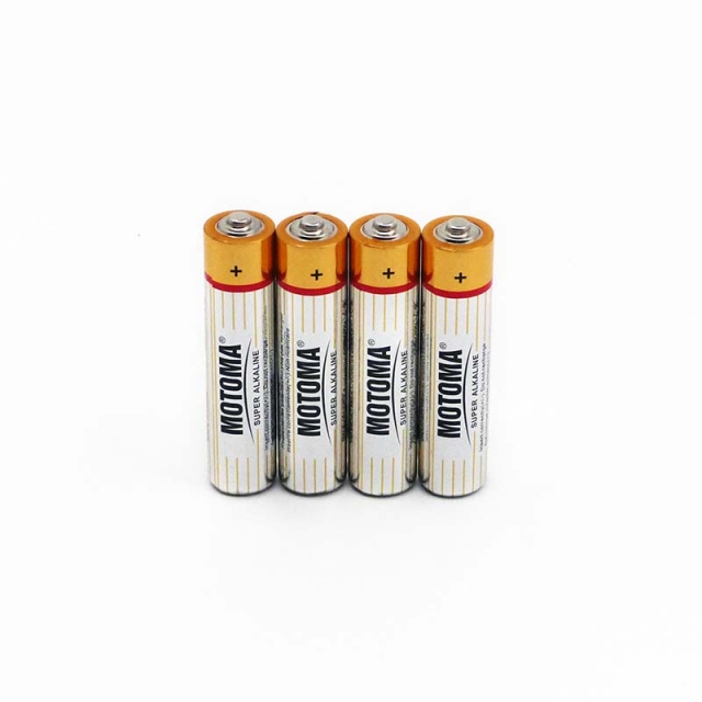 Super Alkaline Battery 1.5V AAA High Capacity Long-Lasting for Toys, Camera, Remote Control Motoma