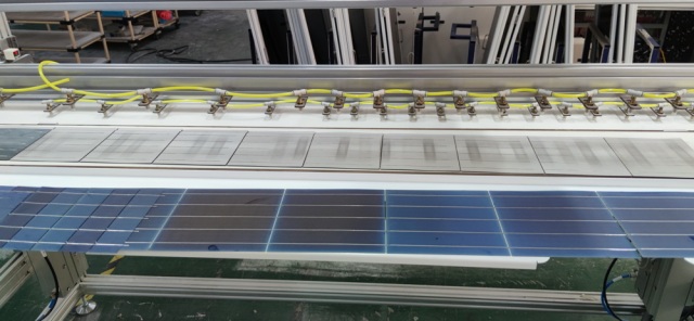 Solar Cell Tabber Stringer Machine 1200 PCS/Hour 156-166mm Cells Welding for Solar Panel Production Ooitech