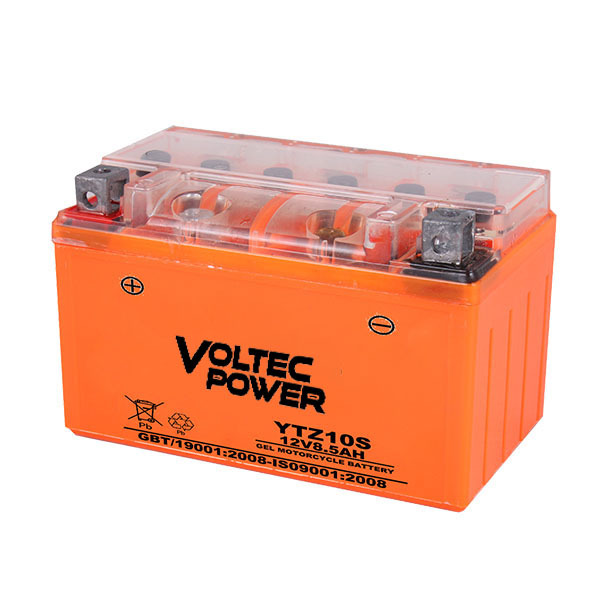 SMF Gel Motorcycle Battery Gel Technology, Maintenance-Free, Leak-Proof for Motorcycles and ATVs VOLTEC