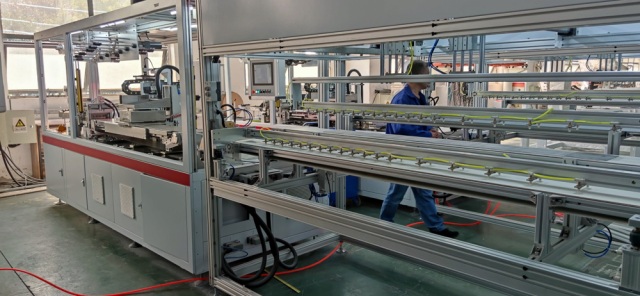 Solar Cell Tabber Stringer Machine 1200 PCS/Hour 156-166mm Cells Welding for Solar Panel Production Ooitech