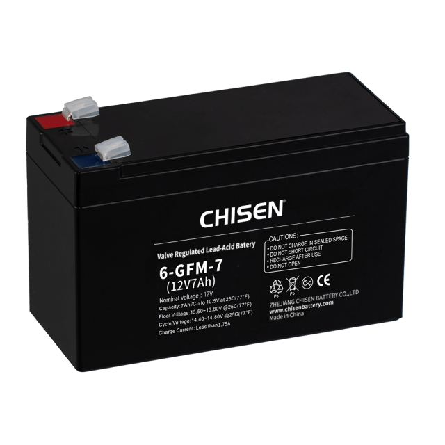 GFM Series Compact Valve-Regulated Sealed Lead-Acid Battery 12V 4.5-33Ah High-Rate Discharge for UPS Security Systems CHISEN