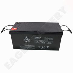 EM12-200 12V 200Ah AGM Battery 12-Year Float Life for UPS and Telecommunication Systems Eagle
