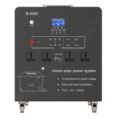 B-3000 Lead Acid Battery 24V100AH 3000W Solar Power Station for Home and Industrial Energy Storage