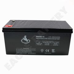 EM12-200 12V 200Ah AGM Battery 12-Year Float Life for UPS and Telecommunication Systems Eagle