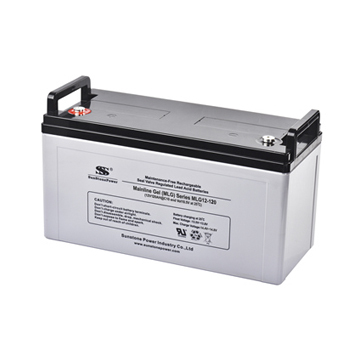 12V 120AH Lead Acid Gel Battery Deep Cycle Low Self-Discharge for Solar PV Telecom Backup Sunstone Power