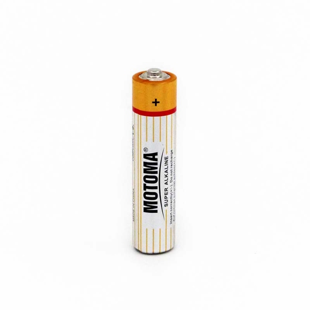 Super Alkaline Battery 1.5V AAA High Capacity Long-Lasting for Toys, Camera, Remote Control Motoma