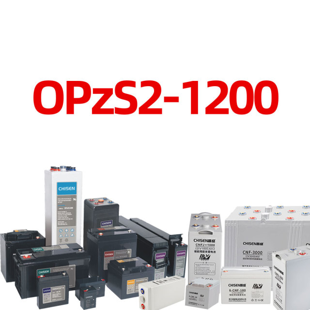 OPzS Series Tubular Flooded Lead-Acid Battery 20+ Year Design Life for Solar Wind Energy and Backup Power Systems CHISEN