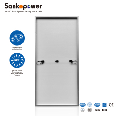 450W Half Cell Mono Solar Panel 144 Half-Cut Cells 9BB High Efficiency for Residential and Commercial Solar Systems Sankopower