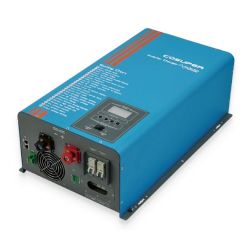 5000 W Split-Phase Inverter Charger 24V DC to 120V/240V AC Pure Sine Wave High Efficiency for Off-Grid Solar and Backup Power Systems COSUPER