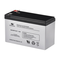 12V 7.2Ah AGM Lead Acid Battery Rechargeable Sealed Maintenance-Free for Home UPS Systems Sunstone