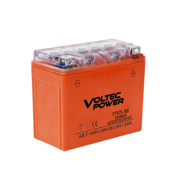 SMF Gel Motorcycle Battery Gel Technology, Maintenance-Free, Leak-Proof for Motorcycles and ATVs VOLTEC