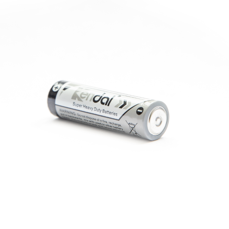 Carbon Zinc Battery AA R6P 1.5V Heavy-Duty Long-Lasting Low Self-Discharge for Remote Controls Clocks Toys Kendal