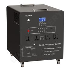B-3000 Lead Acid Battery 24V100AH 3000W Solar Power Station for Home and Industrial Energy Storage