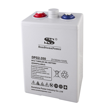 2V 350AH Tubular Plate Gel Battery Deep Cycle Maintenance-Free for UPS Solar Power Backup Systems Sunstone Power