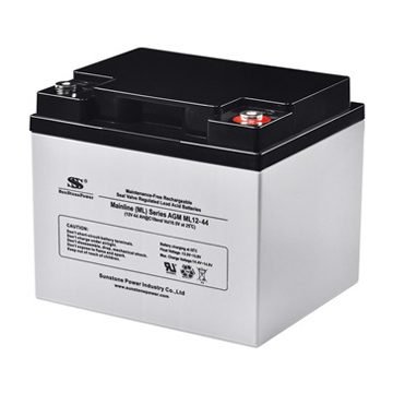 12V 44Ah AGM Lead Acid Battery Deep Cycle Sealed Maintenance-Free UPS Backup Power Sunstone